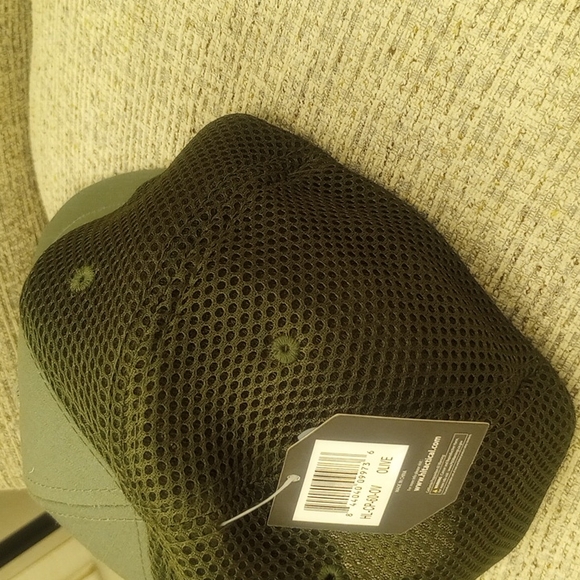 Highland Tactical Olive Mesh Logo/Flag Cap Stretch Fit NWT - Picture 8 of 9